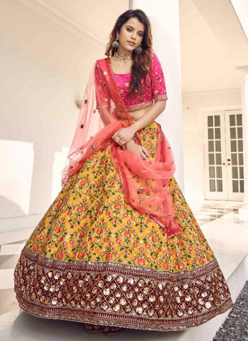 GULDASTA VOL 11 KHUSHBOO Party Wear Wholesale Silk Lehenga Choli Collection